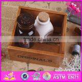2016 New Fashion Children Wooden Kids Storage Box, Most Popular Wooden Kids Storage Box W08C162 thumbnail-4