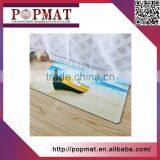 Custom Logo Printed Fabric Rubber Door Mat Soft Floor Mat thumbnail-2