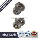 Stainless Steel Entry Privacy Passage 587 Hotel Round Knob Door Lock thumbnail-3