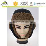 Plain 5 Panel Cap With Earflaps Design 5 Panel Caps Inside A Knot in Velvet thumbnail-5