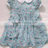 2017 High Quality Custom Design Printed Baby Girl Clothes Sets thumbnail-1