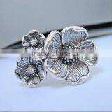 Fashion Flower Rings, Fashion Rhinestone Rings, Fashion Antique Rings thumbnail-1