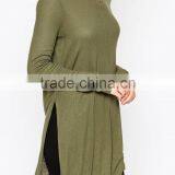 MGOO New Arrival Stock OEM Women Winter Wear Stock Women Winter Wear Stock Cardigan Women Sweater Jr8561 thumbnail-3