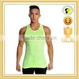 Mens Dri Fit Gym Vest, Slub Slim Fit Tank Top Design