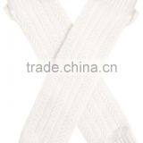 Cable Knit Long Cashmere Fingerless Gloves Lady Arm Warm Gloves thumbnail-6