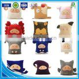 OEM Polyester Constellation Funny Custom Wholesale Sofa Emoji Cushion Pillow thumbnail-1