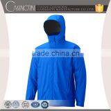 Oem Supplier Windbreaker 100% Polyester Soft Shell Jacket With Fixed Hood thumbnail-3