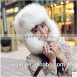2016 New Style Winter Thick Warm Headgear Faux Fox Fur Women Hats Hot Fashion Cute Casual Female Elegant Caps thumbnail-3