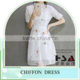 Direct Factory Summer Women Long Dress Chiffon New Style Women Clothing Dress thumbnail-4