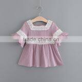 S33520W Sweet Girls New Lace Flower Fancy Summer Pink Blouse thumbnail-5