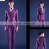 Custom Factory Price Chantilly Outfit Multicolours Stewardess Female Uniforms Wholesale thumbnail-6