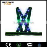 High Quality Reflective Glow In Dark Vest/Fluorescence thumbnail-2