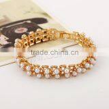 Fashion Zinc Alloy Hand Bracelet Women Plastic Pearl Fashion Bracelet thumbnail-1