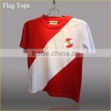 Wholesale Custom Arab Flag Design T-shirt Summer 2016 Fancy Lebanon Flag Boys Arab t Shirt thumbnail-1