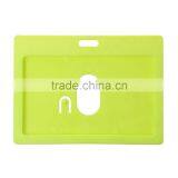 Custom Yellow-green Horizontal Polyvinylchlorid School Student ID Card Holder thumbnail-1