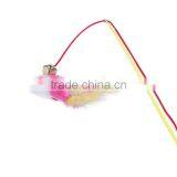 Plastic Wand Pet Teaser Mouse Animal Yellow Bell thumbnail-2