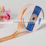 25mm Jacquard Sheer Organza Ribbon thumbnail-1