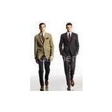stylish formal classic 65% polyester 35% viscose mens business suits for meeting weddings