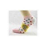 100% Cotton, Wool Blend Printing Eco - Friendly Low Cut Long Toe Socks thumbnail-1
