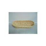 Recyclable Handmade Polyrattan Long Bread Basket For Bakery Shop thumbnail-1