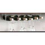New Product! Wine Bottle With Wine Glass Metal Racks Kitchen Wine Rack MH-GR-15009 thumbnail-1