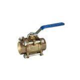 3pcs Bronze Ball Valve