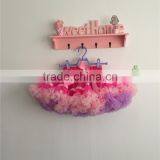 MOQ 1PCS Wine Color Puffy Skirts Gilrs Boutique Clothing thumbnail-1