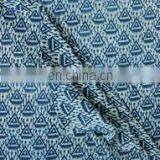 Indigo Hand Block Printed Fabric thumbnail-1