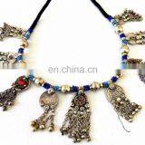 Afghani Vintage Handmade Necklace-Handmade Costume Necklace Set thumbnail-2