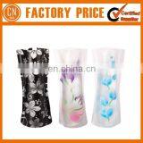 Fashion Foldable PVC Plastic Collapsible Flower Vase thumbnail-4