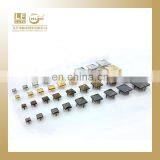 4,5,6,7,8,9,10,12,15MM Iron or Brass Made Pyramid Prong Studs for Clothing