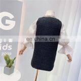 2020 Winter Children's Girls Fashion Black Coat thumbnail-2