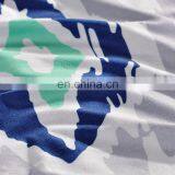 Woven Textured Cozy Modern Concise Soft Navy Blue Square Totem Cushion thumbnail-7