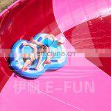 15 - 20 Meter Height Fiberglass Water Slides Two Space Bowl For Water Park thumbnail-7