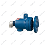 2'' DIN flange connection two way inner tube fixed high temperature steam hot oil rotary joint for Paper industry