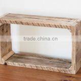 Custom Antique Wooden Storage Shelves,Rustic Wood Shadow Rack thumbnail-5