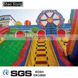 Large Combination Inflatable Adults Kids Air Bouncer Castle Slide Playground thumbnail-5