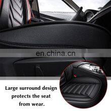 Front Car Seat Cover Cushion Protector Luxury PU Leather Non-Slip Mat Waterproof For Lada VESTA For Ford Focus For BMW/HYUNDAI thumbnail-3
