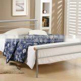 Single Double Metal Tube Bed Frame Very Cheap Home Furniture thumbnail-3