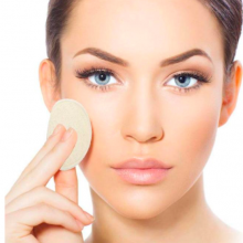 Reusable Eco Friendly Bamboo Fiber Cotton Cosmetic Remover Double Layer Pad thumbnail-5