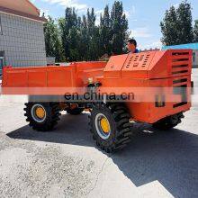 New Designed FCD60 Cheap Price 4x4 Mini Wheel Dumper 6 Ton 8 Ton Agricultural Dump Truck From China thumbnail-3