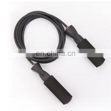 Wholesale Skipping Rope Gym Black Custom Logo High Quality Sport PP Pvc Jump Rope