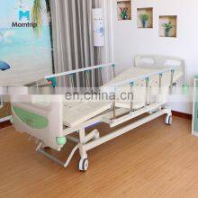 Hot Selling Triple Function Crank Medical Hospital Cama Children Elderly Patient Bed With 4 Section Frame thumbnail-4