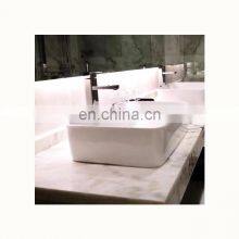 Guangxi White Marble Vanity Top White Marble Bathroom Top