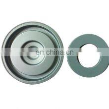 Various Shapes Galvanized Filter Metal End Caps Oval For Air Filters thumbnail-3