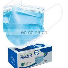 Custom High Filtration Polypropylene 3 Ply Disposable Protective Face Mask With Logo thumbnail-2