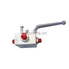 KHB3K(BK3)Series 2-Position 3-Way High Pressure Ball Valve thumbnail-1