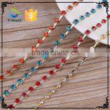 Wholesale Crystal AB Rhinestone Cup Chain thumbnail-3