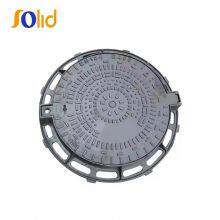 Sand Blasting Cast Iron Manhole Cover Round Sanitary Sewer En124 D400