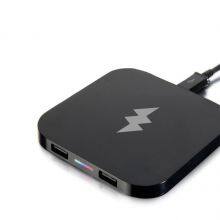 Factory Wholesale Universal Wireless Charger for Cellphone Fast Charging Pad With Dual Usb Charger Desk Wireless Chargers 15W thumbnail-1